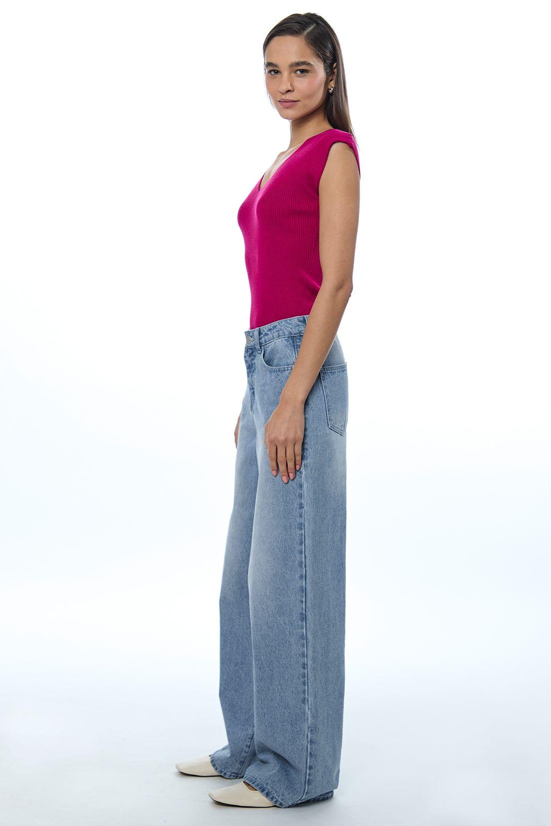 Polera Lisa fucsia iO 18104224006116-2