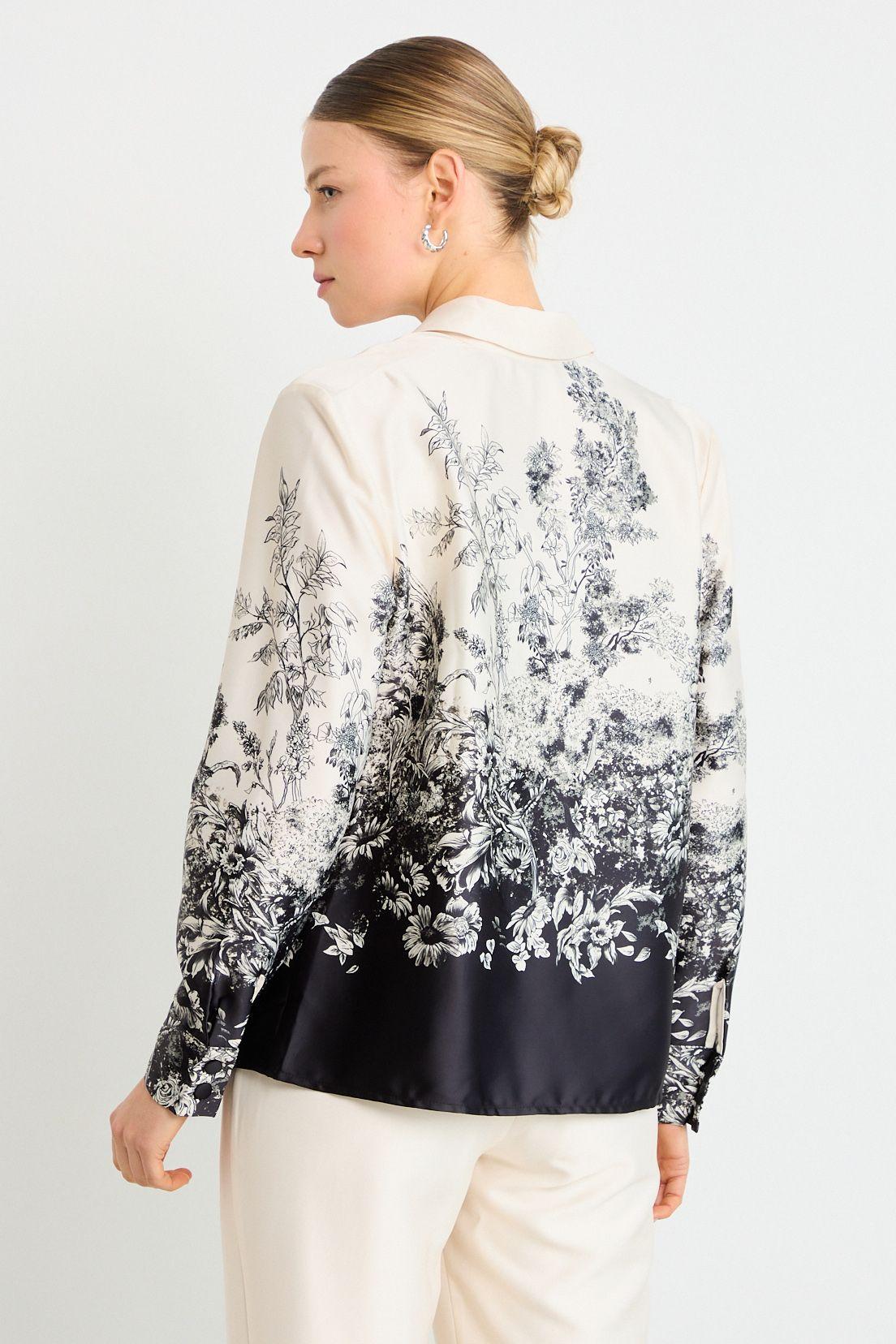 Blusas Manga Larga Negro Ash 14107225007102-2