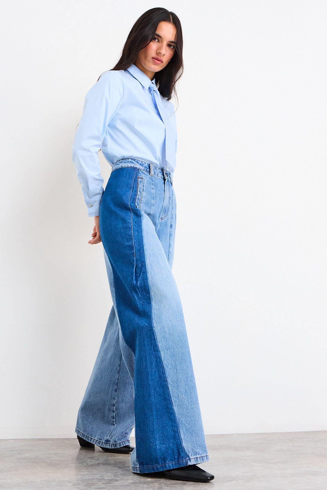 Jeans Liso Azul iO 11320226003104-4