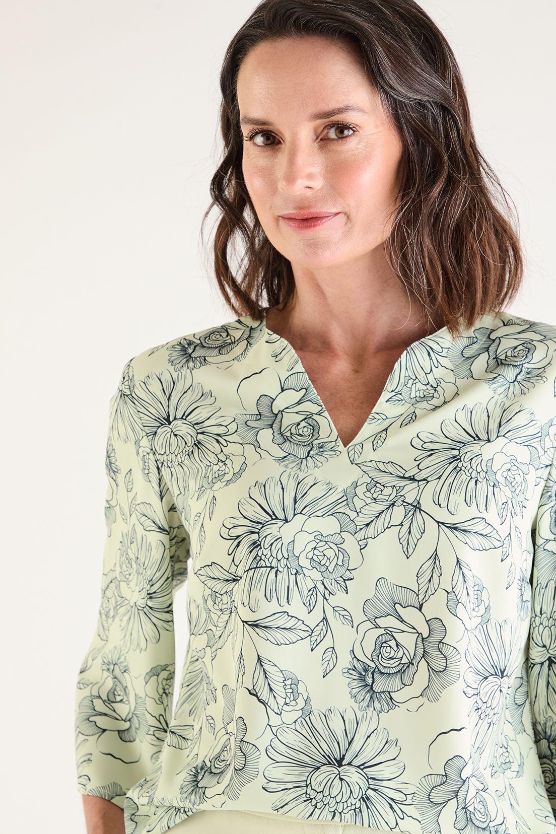 Blusa Fantasia Verde 14102125053117-0