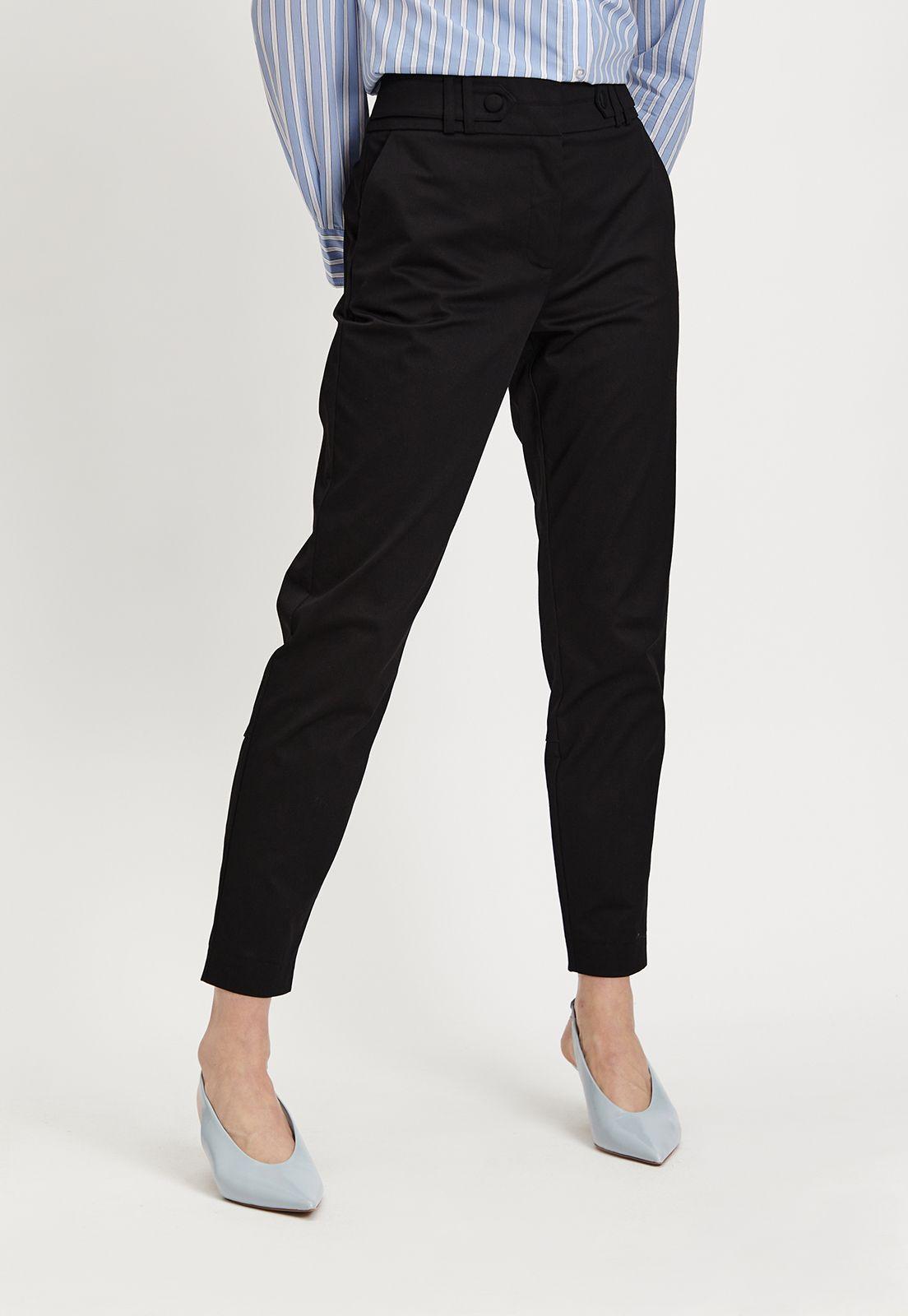Pantalon Liso Negro iO 11020224052102-1