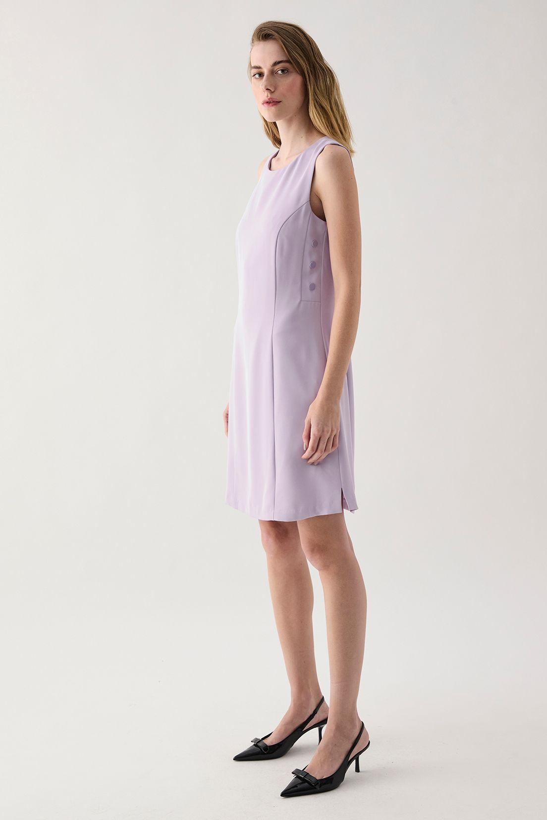 Vestido Liso Lila 13007125053211-4