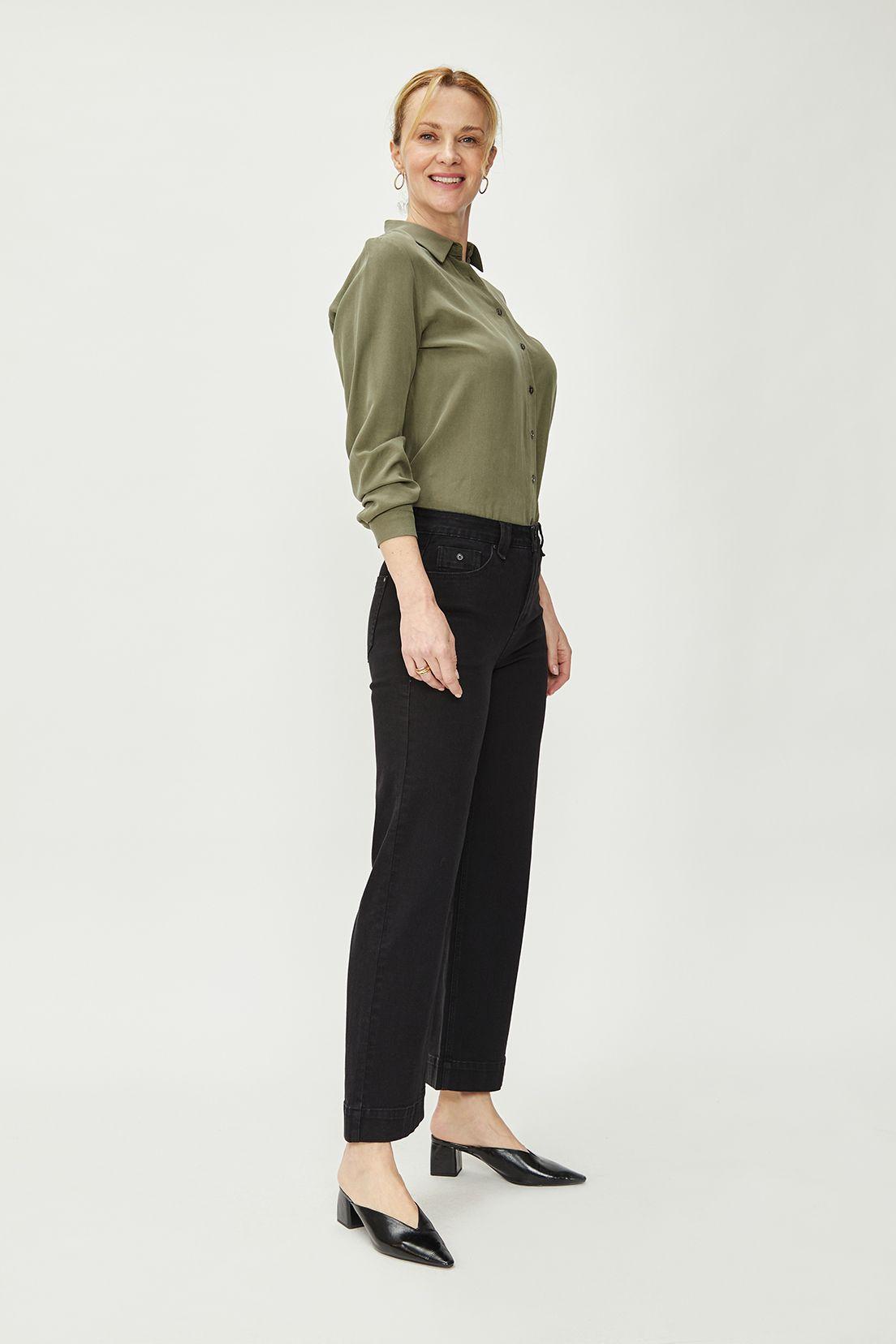 Jeans Wide Negro Ma Griffe 11302224008102-3