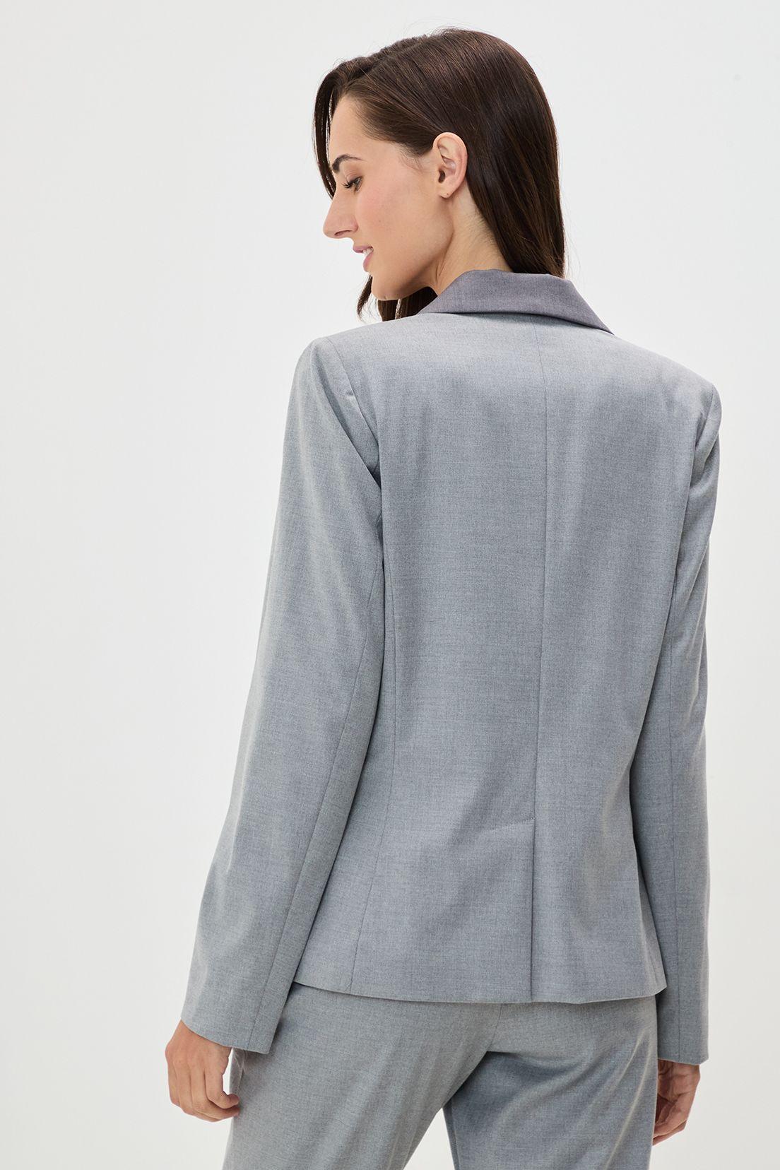 Blazer Liso Gris 16020125062113-2