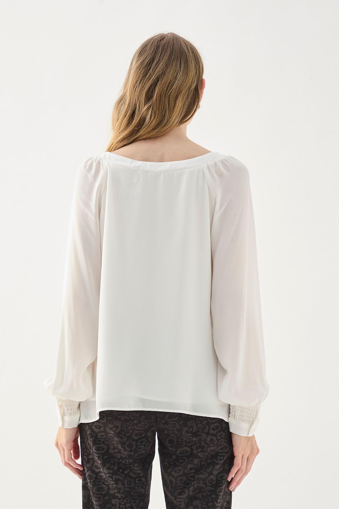 Blusa Manga Larga Lisa Crudo 14007125055105-3