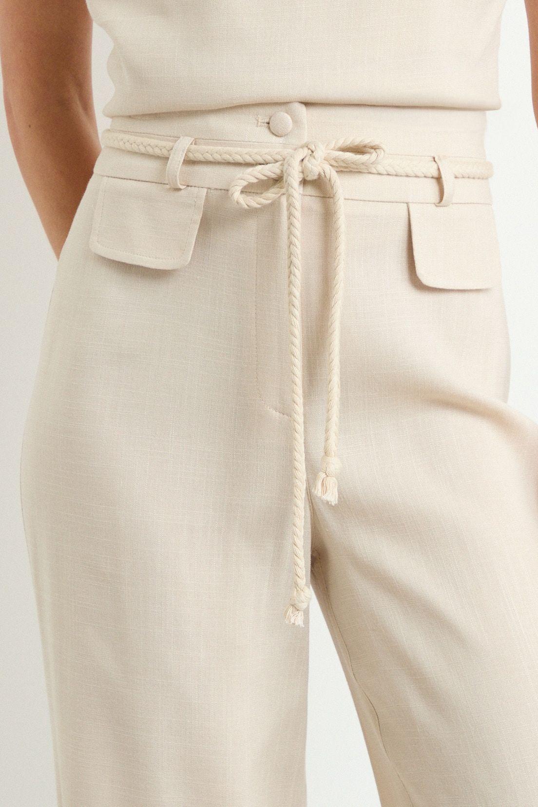 Pantalon Liso Beige iO 11004225022106-2