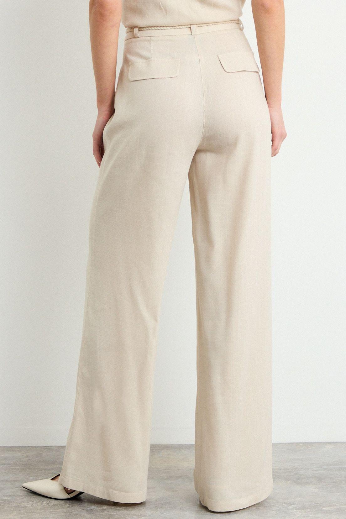 Pantalon Liso Beige iO 11004225022106-3