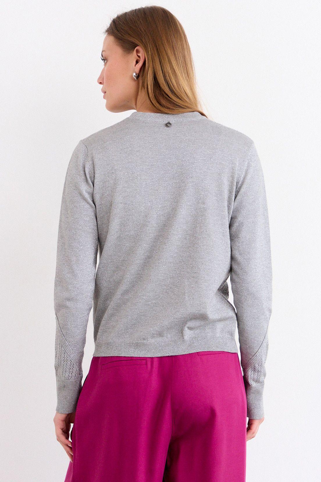 Sweater Liso Gris iO 18120226003113-2