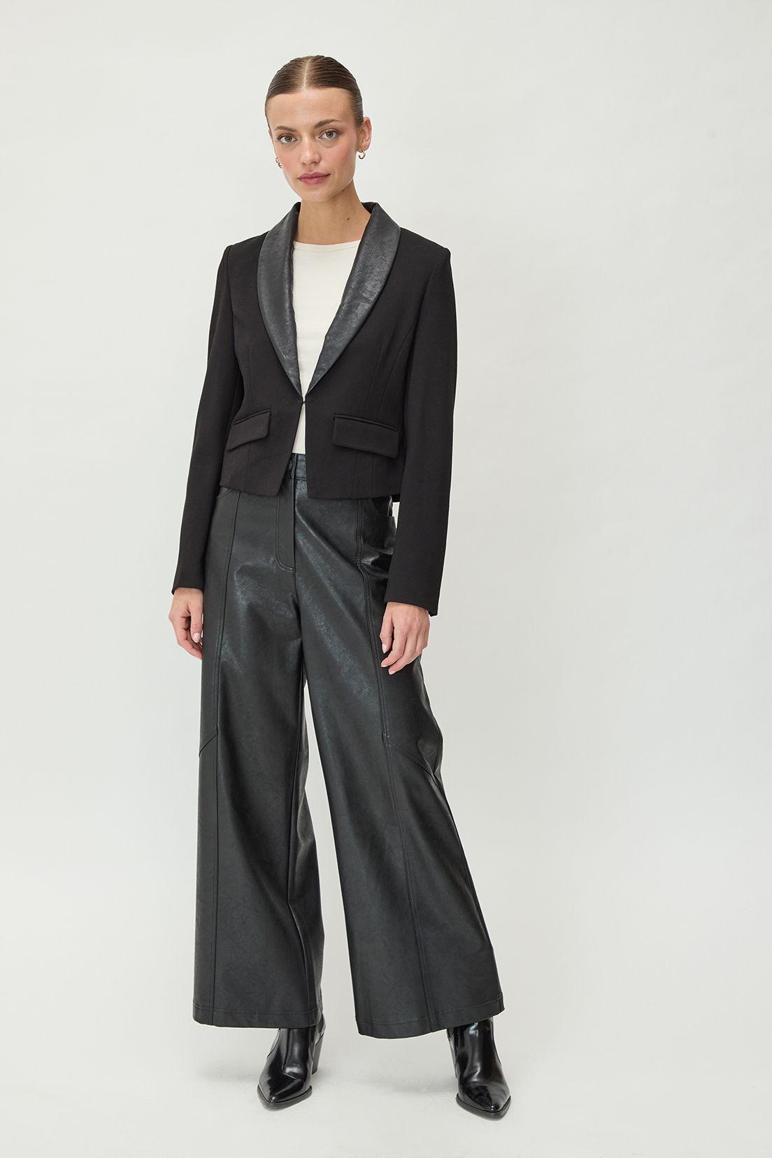 Blazer Liso Negro 16020125013102-0