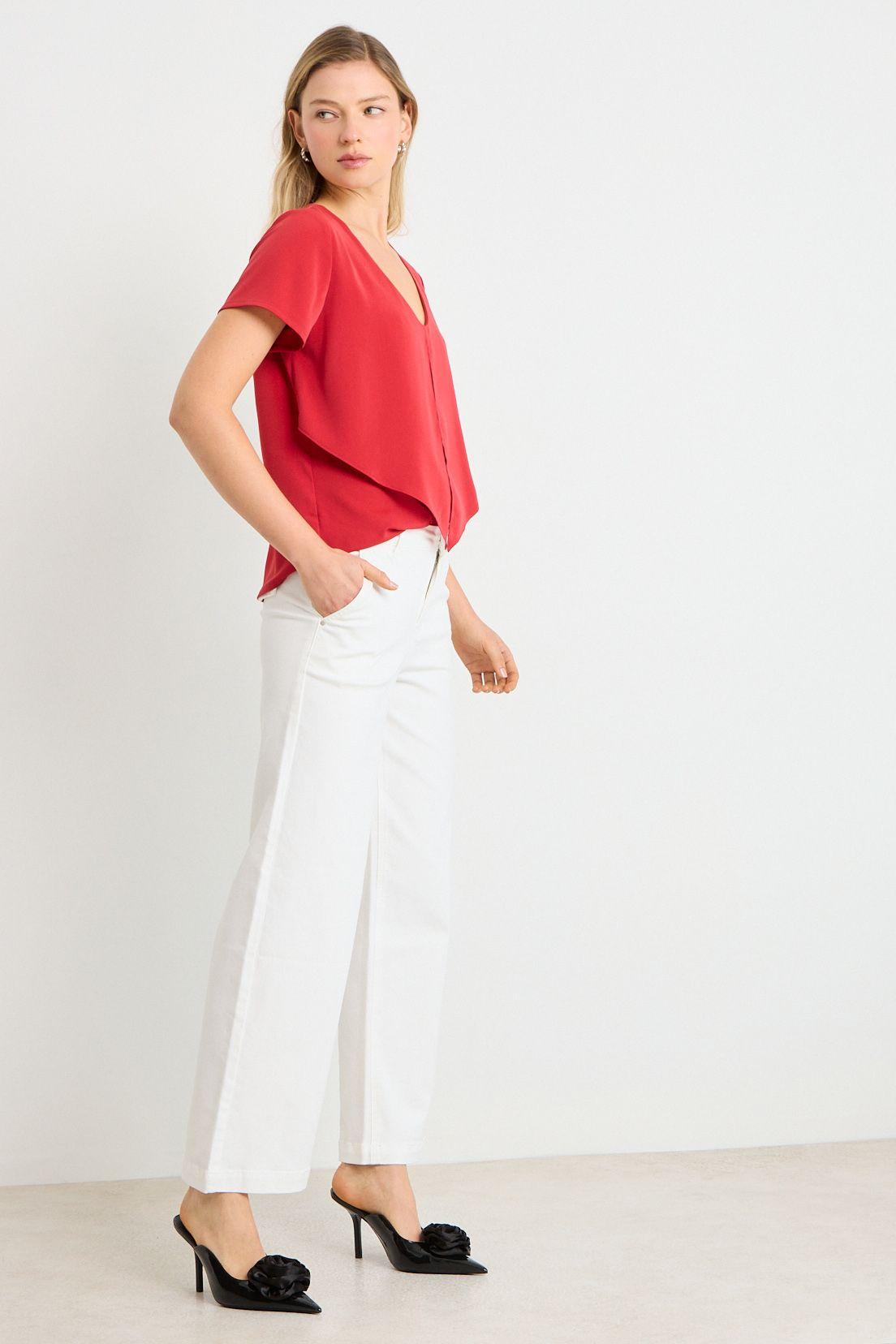 Blusa Lisa Rojo Ash 14004225070103-4