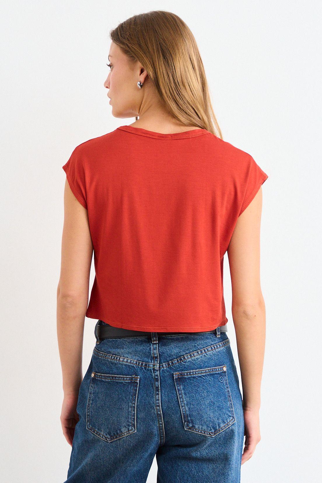 Polera Lisa Coral iO 14204225096133-2