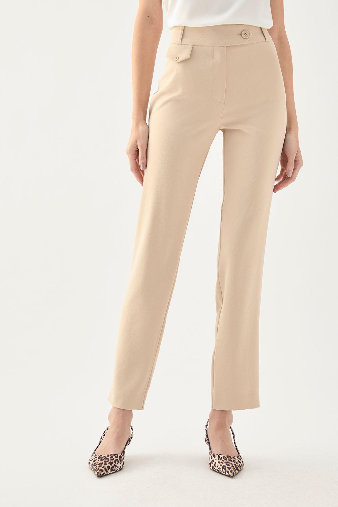 Pantalon Liso Beige 11004125002106-1