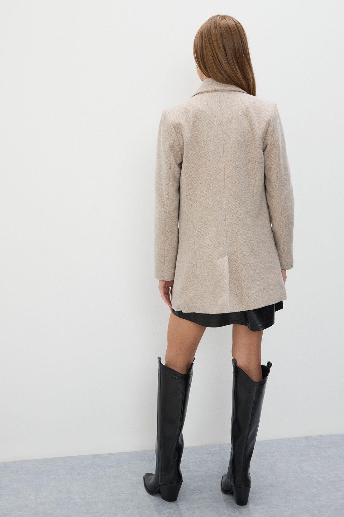 Chaqueton Liso Beige 17220125058106-2