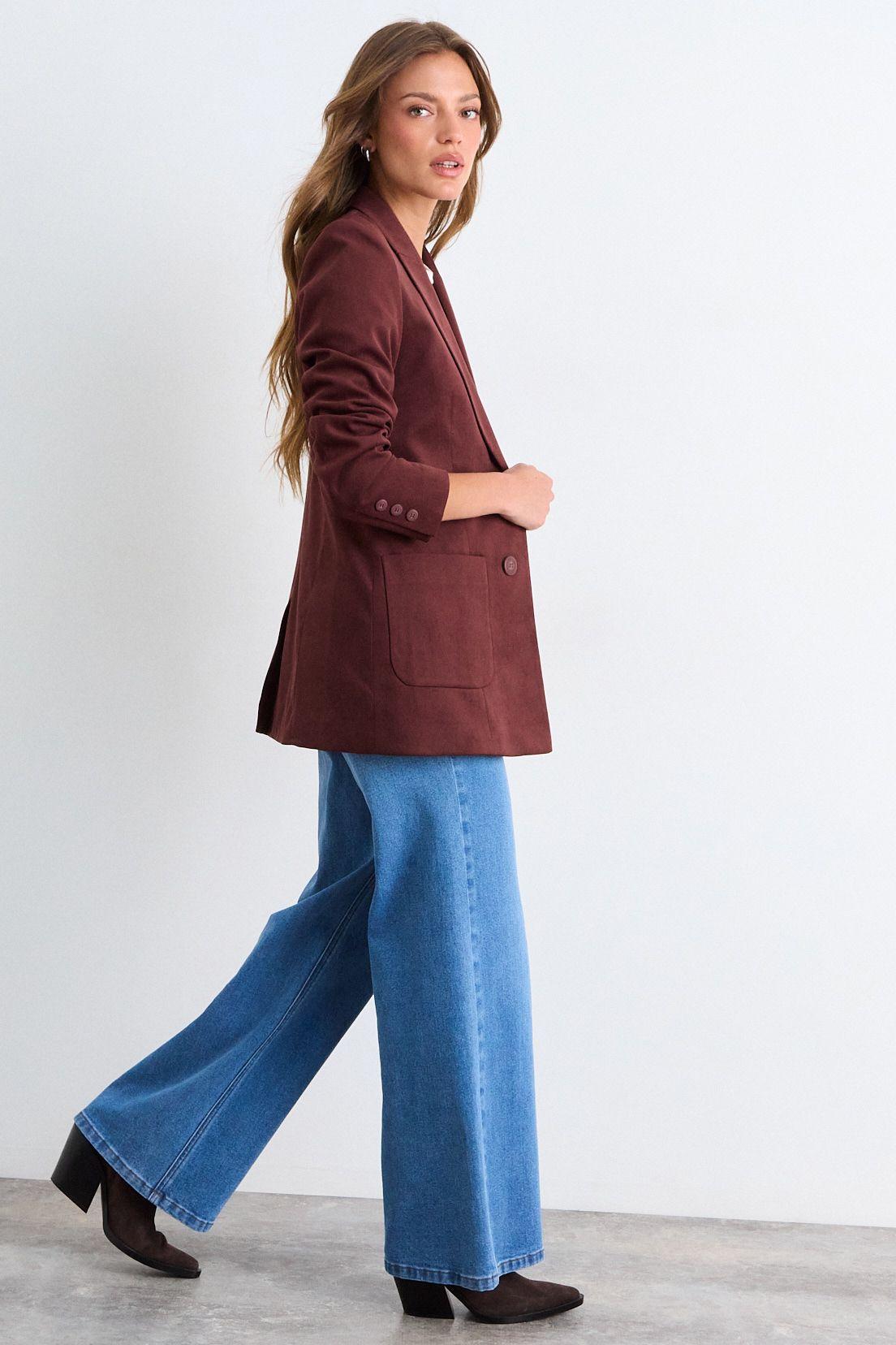 Blazer Liso Café iO 16020126061129-4