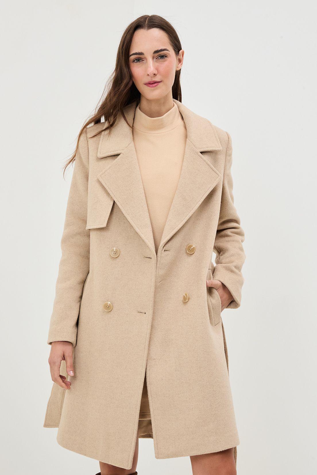 Chaqueton Liso Beige 17220125056106-0