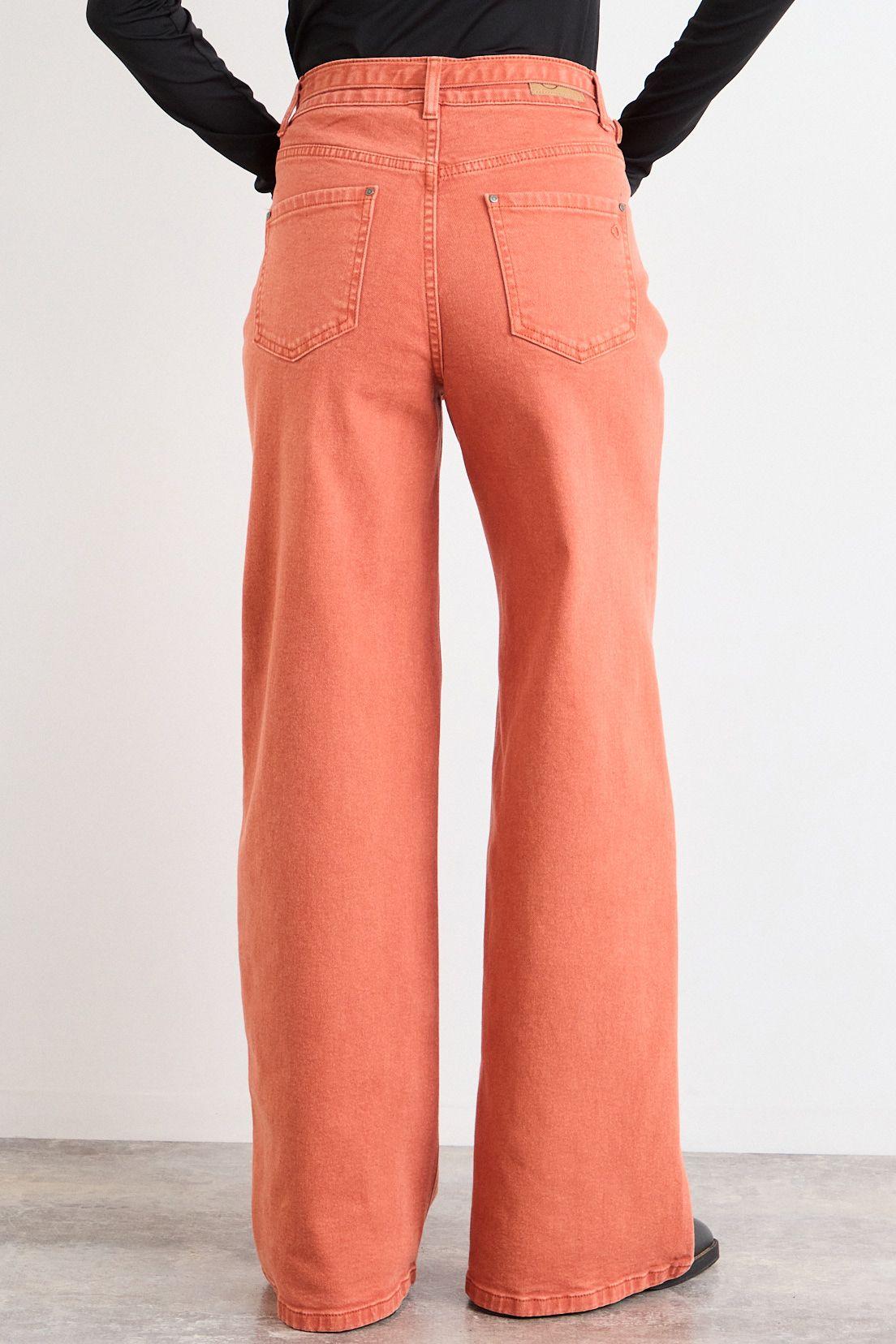 Jeans Liso Naranjo iO 11320126007114-3