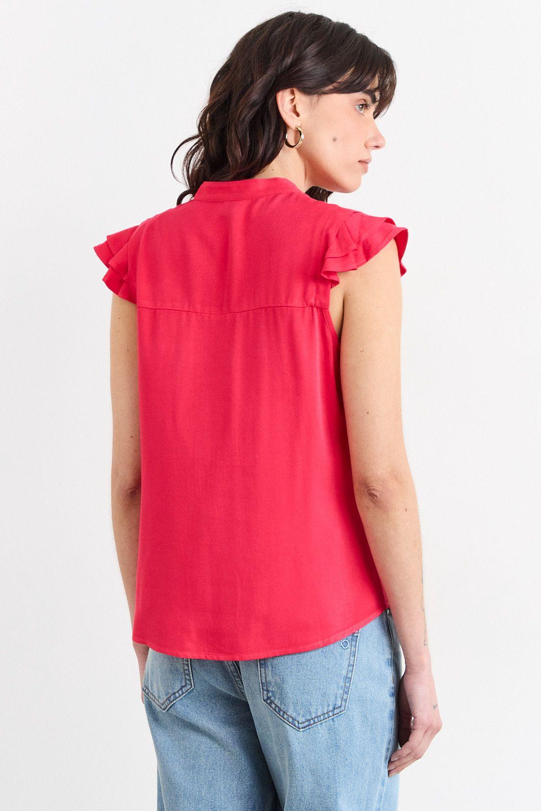 Blusas Sin Manga Fucsia iO 14020226006116-2