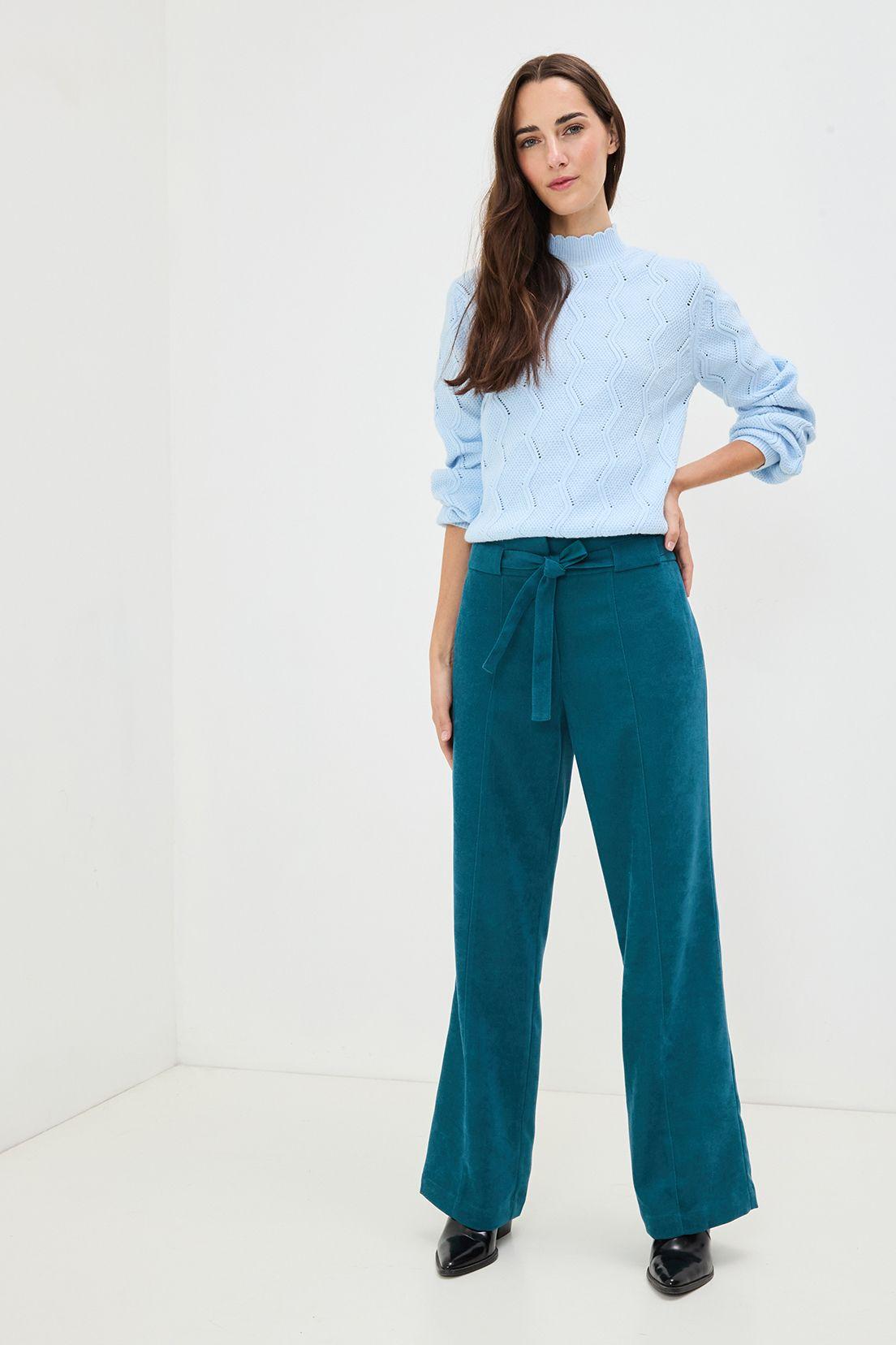 Pantalon Liso Verde 11020125058217-1