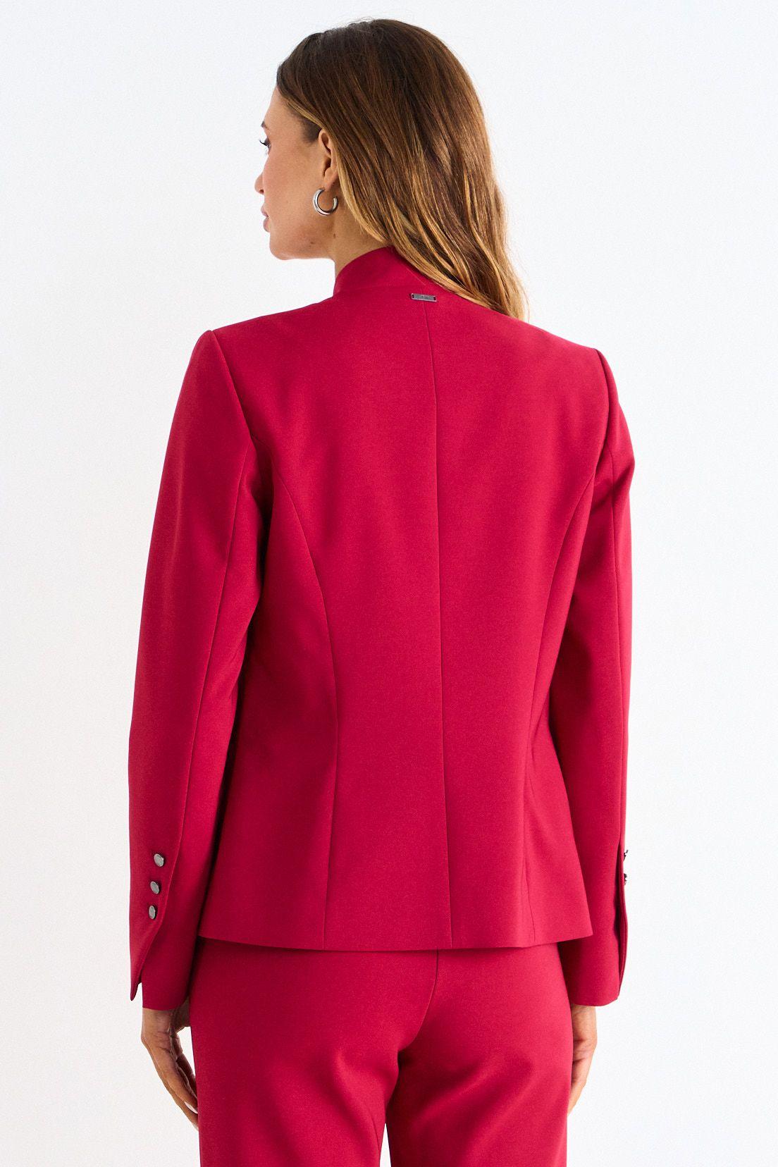 Blazer Liso De Tope Rojo Ash 16007126053103-2