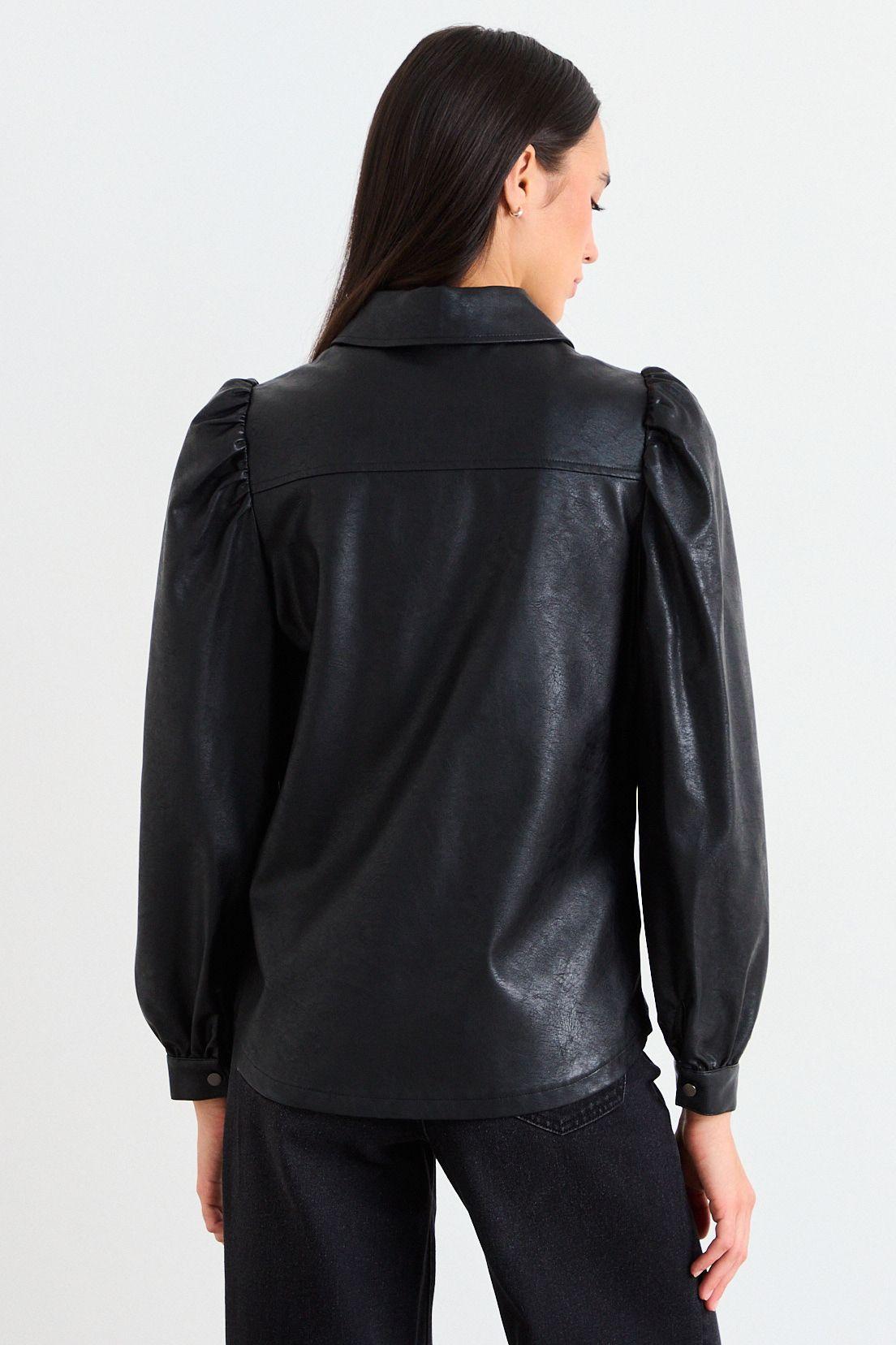 Blusas Manga Larga Negro iO 14020126012102-2