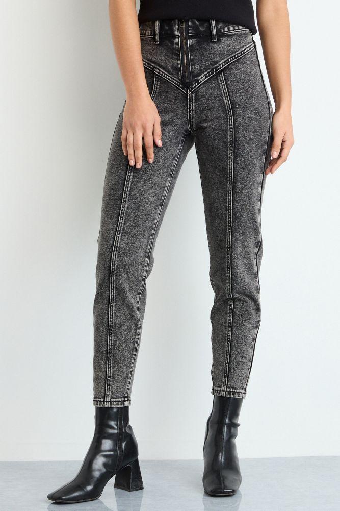 Jeans Liso Gris 11320125054113-0