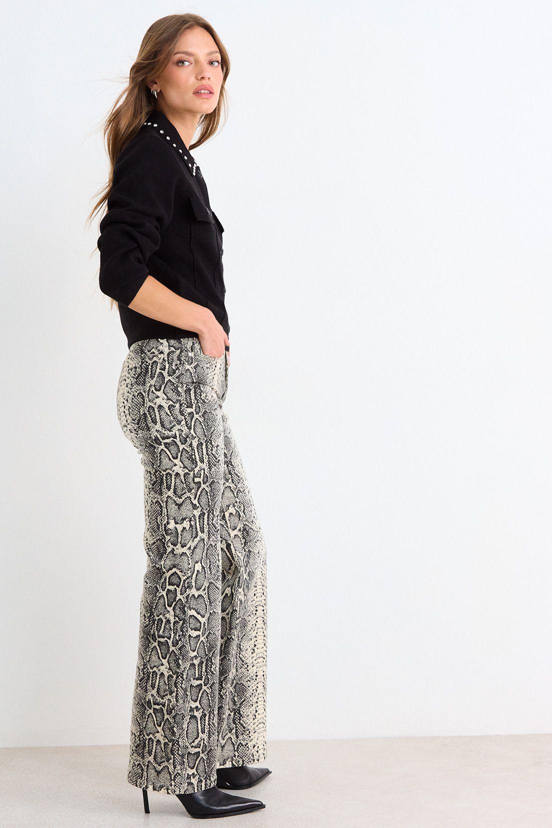 Trucker Cardigan Negro Ash 18007126005102-4