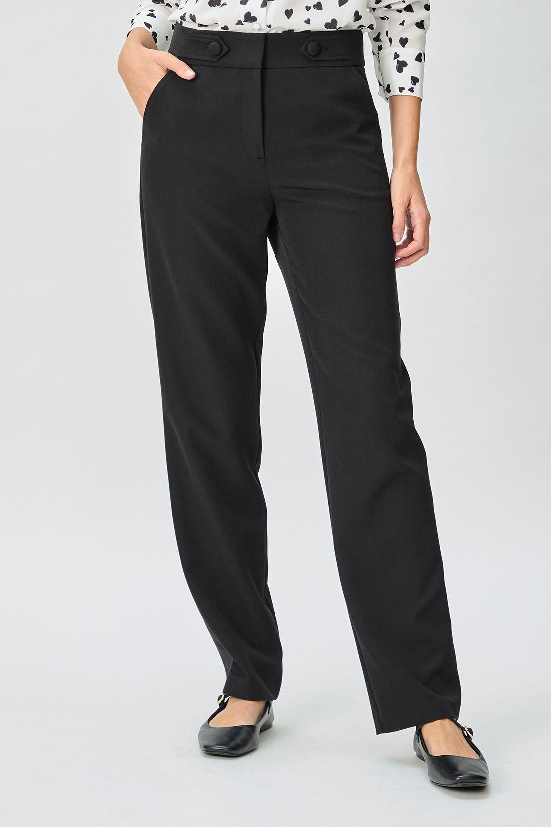 Pantalon Liso Negro iO 11020125006102-1