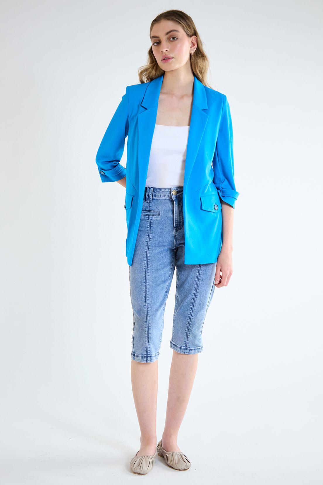Blazer Liso Azul iO 16020125004134-4