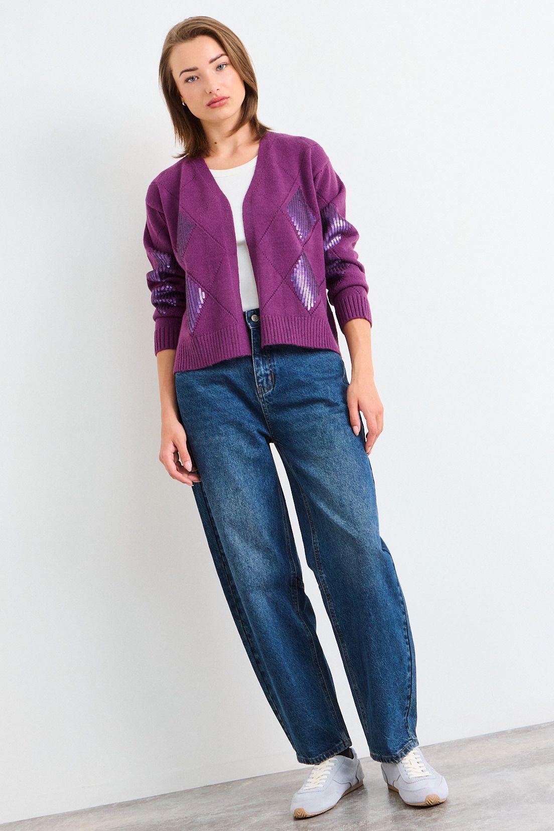 Chaleco Liso Burdeos iO 18020126009112-4