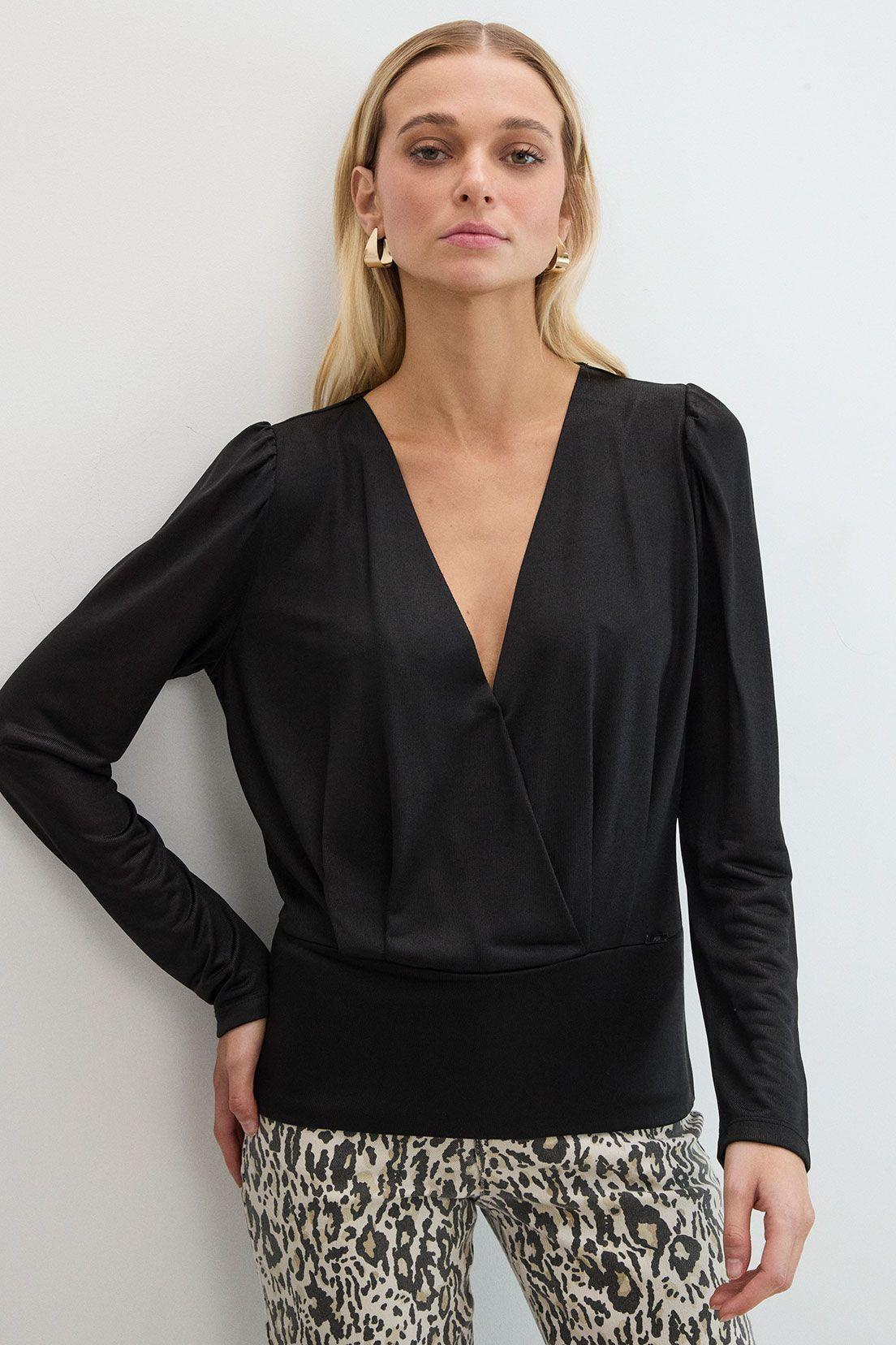 Polera Lisa Negro 14207125059102-0