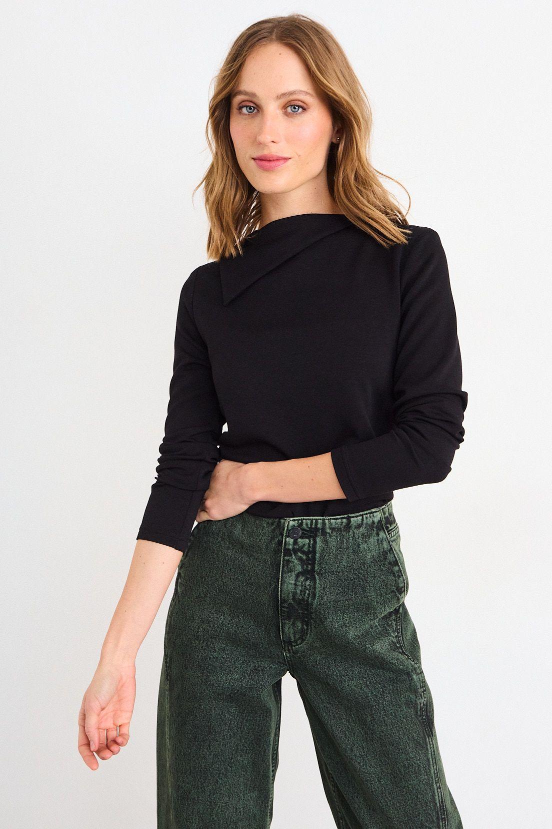 Polera Lisa Negro iO 14220126061102-0