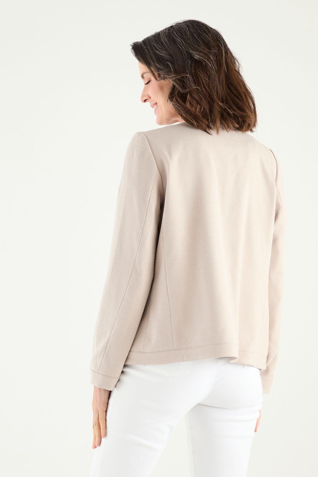 Chaqueta Corta Gris Ma Griffe 17502125100113-3