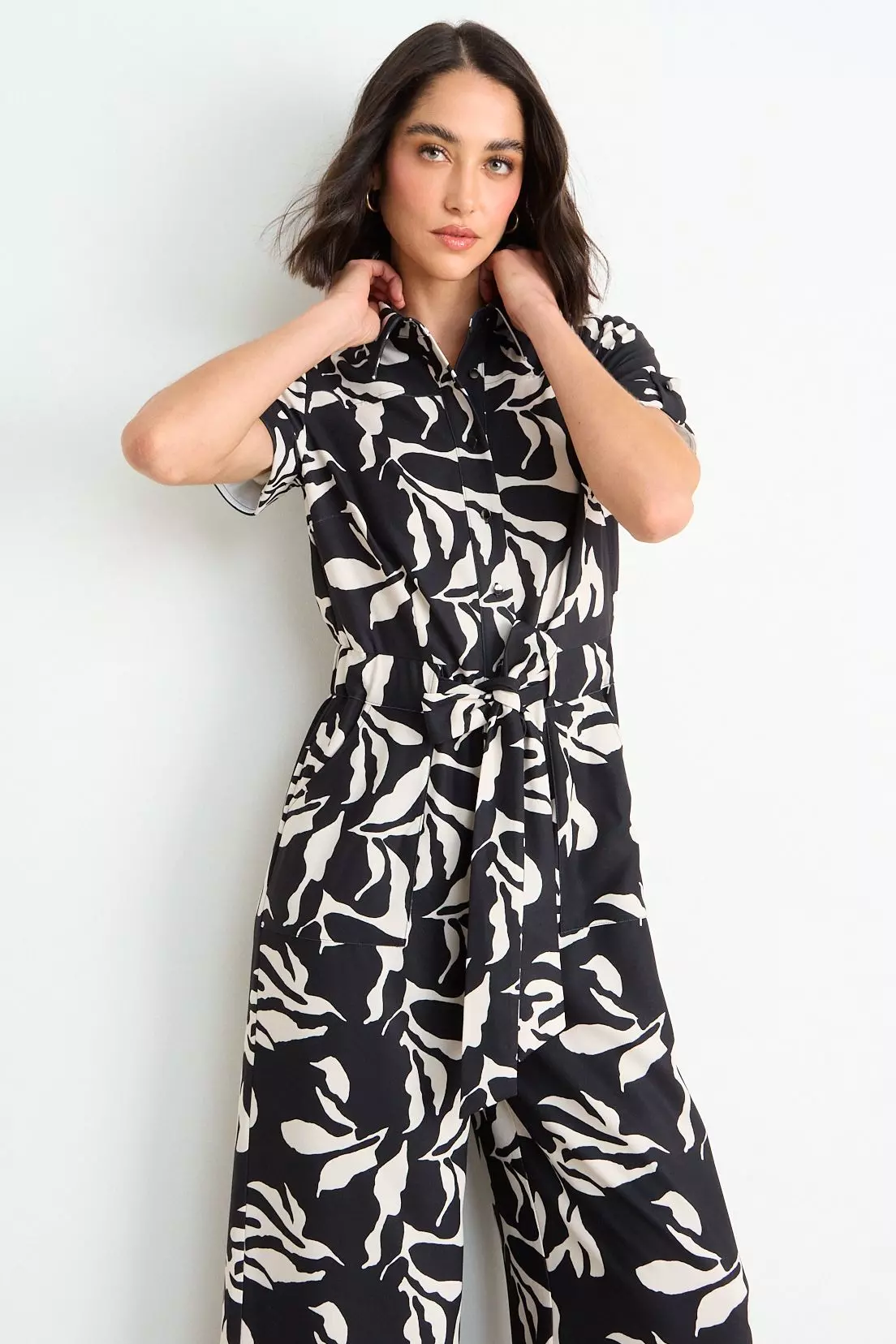 Enterito Print Tipo Palazzo Negro Ash 13307126053102-1