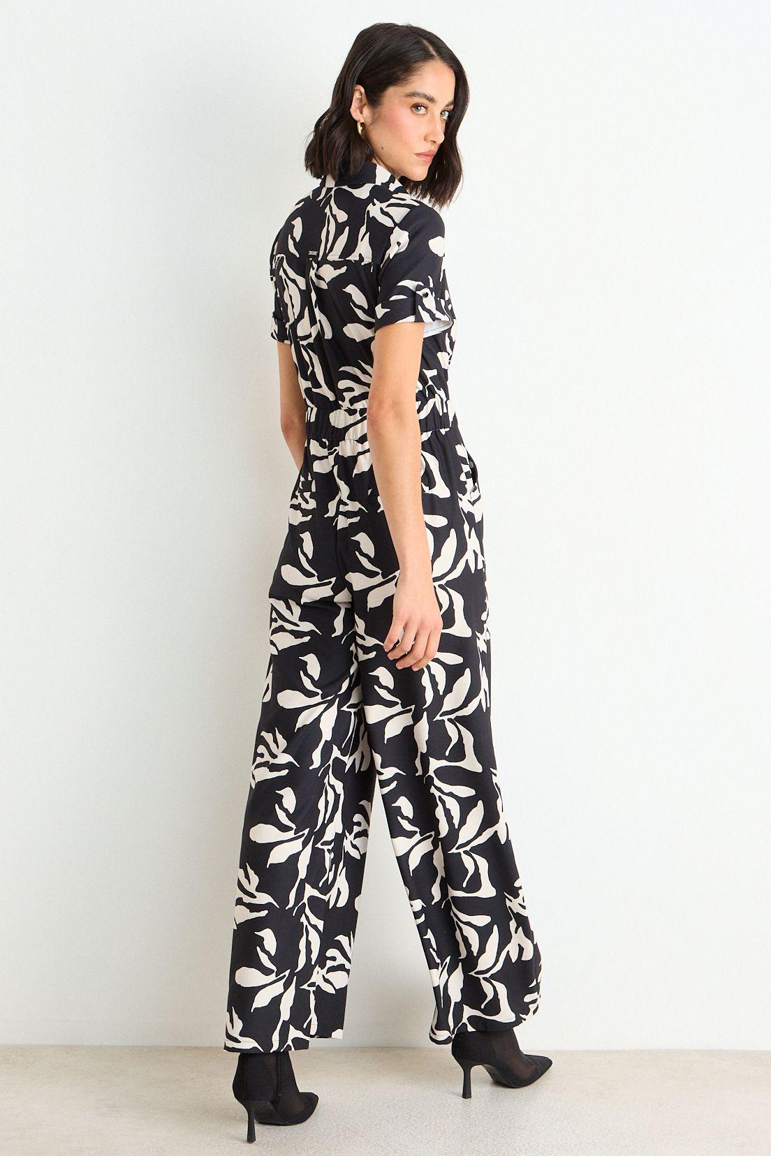 Enterito Print Tipo Palazzo Negro Ash 13307126053102-3