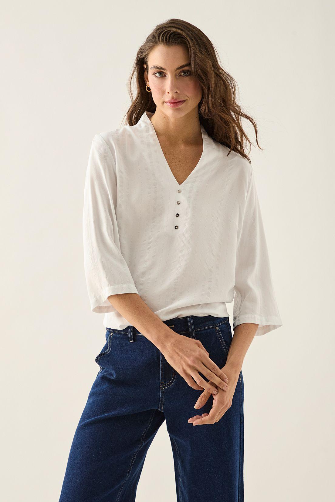 Blusa Lisa Crudo Ash 14007125004105-0
