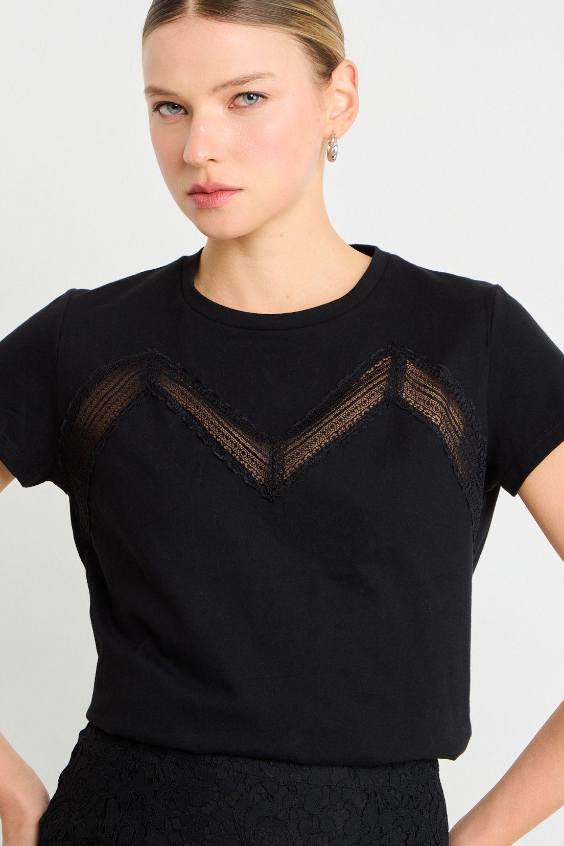 Polera Manga Corta Negro Ash 14207225004102-0
