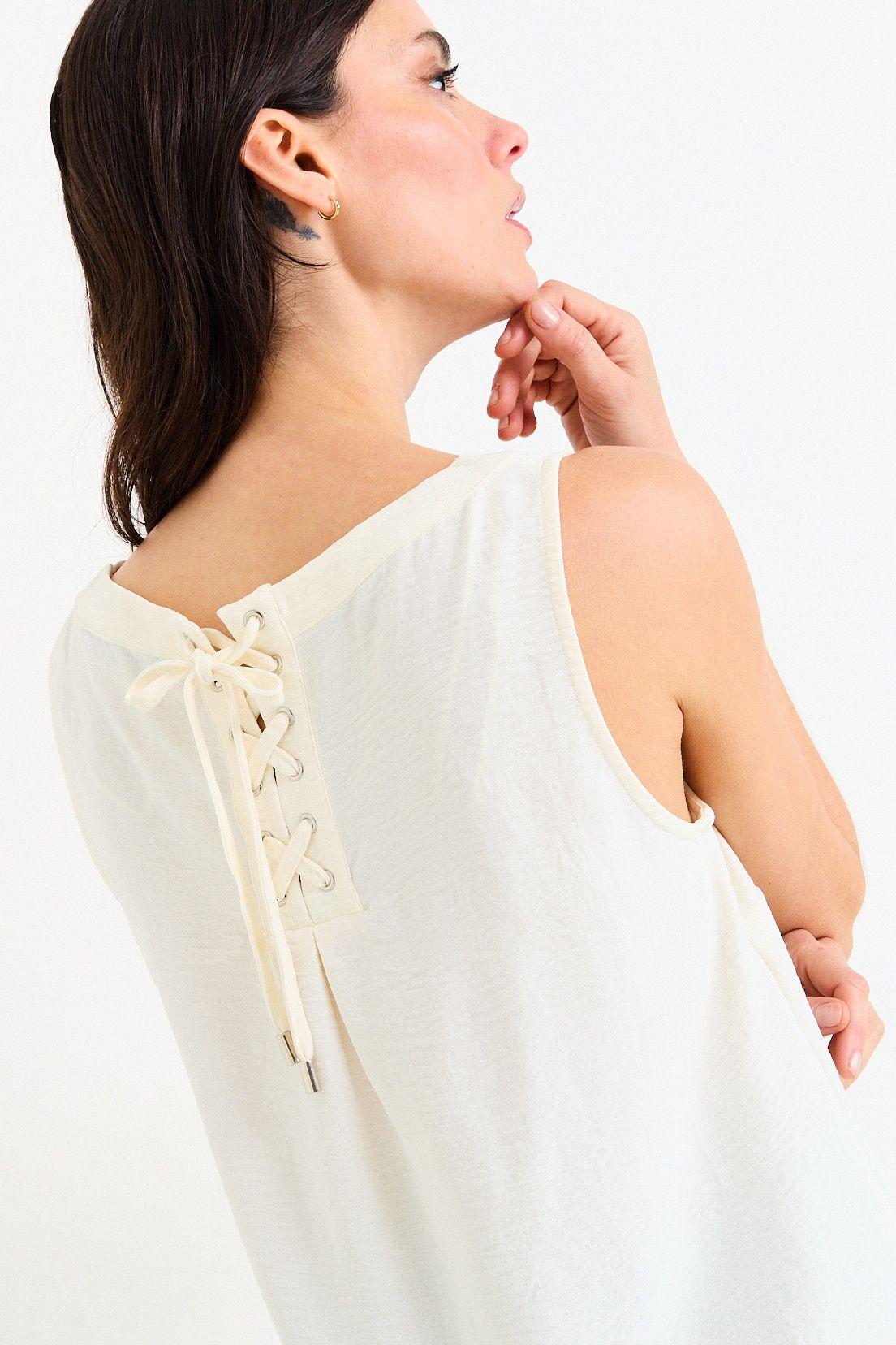 Blusas Sin Manga Crudo Ash 14007226062105-1