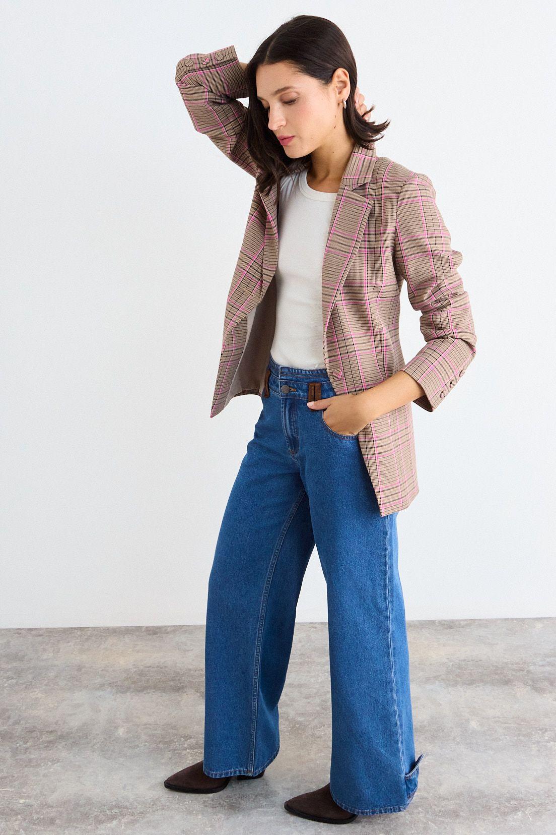 Blazer Fantasia Rosa iO 16120126057123-3