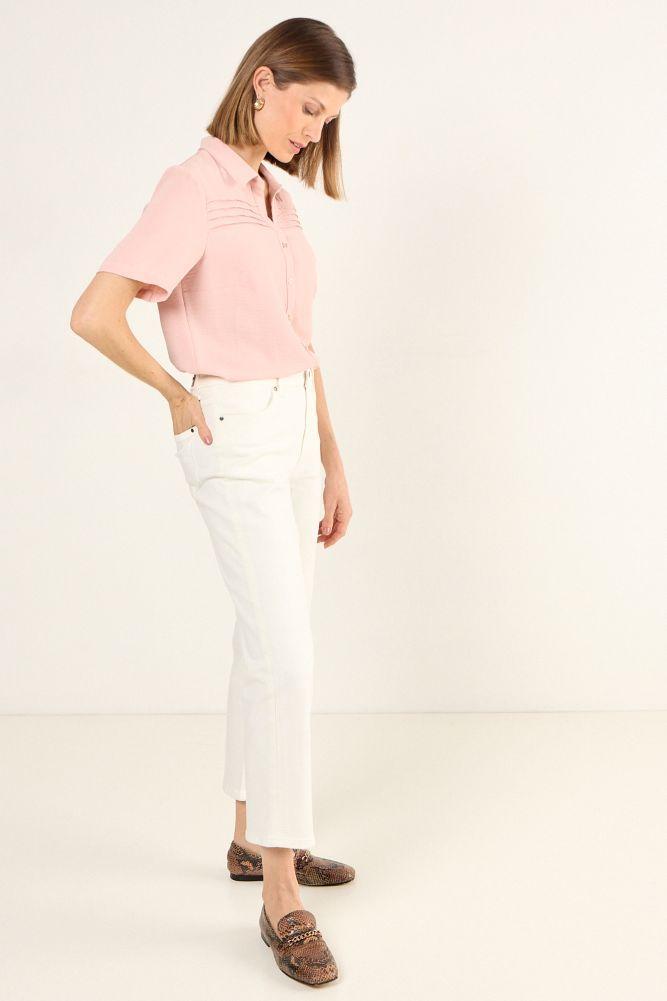 Blusa Lisa Rosa Ma Griffe 14004225037123-3