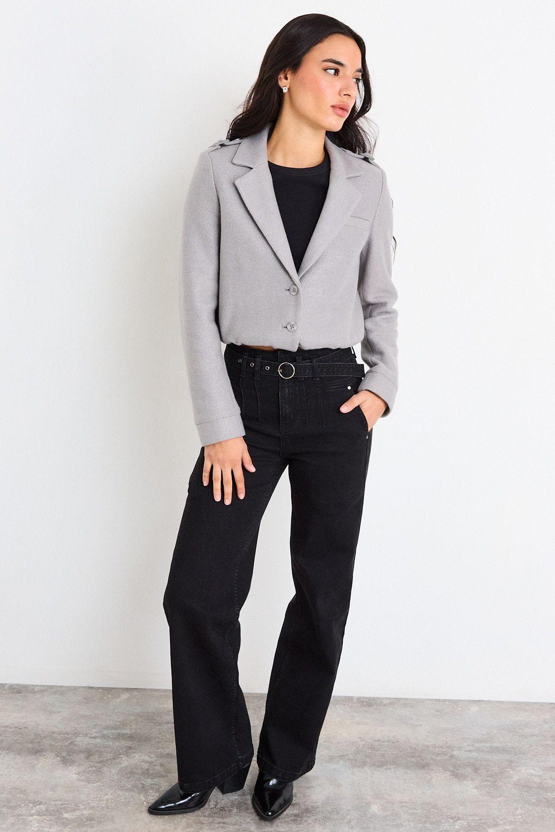 Jeans Liso Negro iO 11320226002102-0