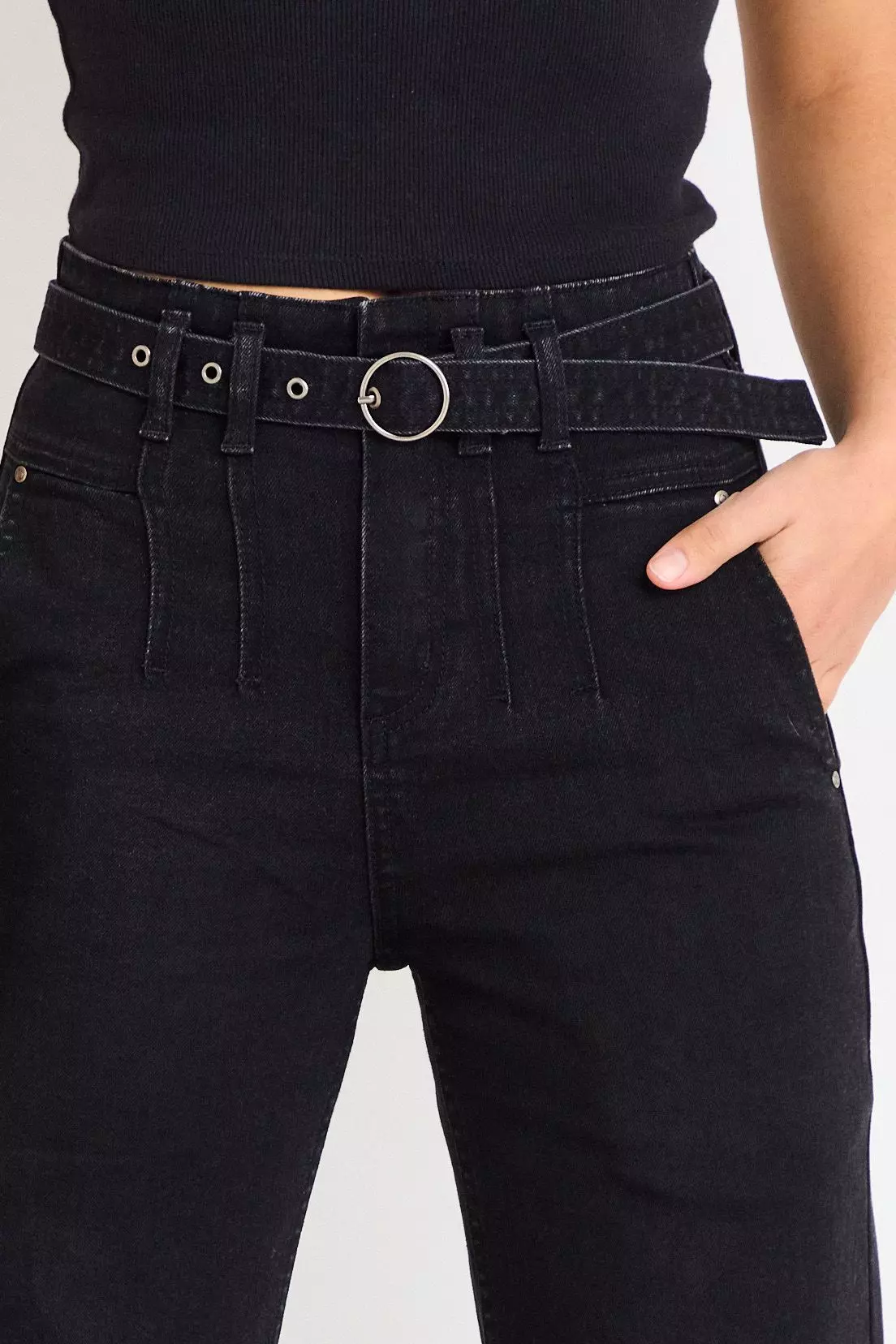 Jeans Liso Negro iO 11320226002102-2