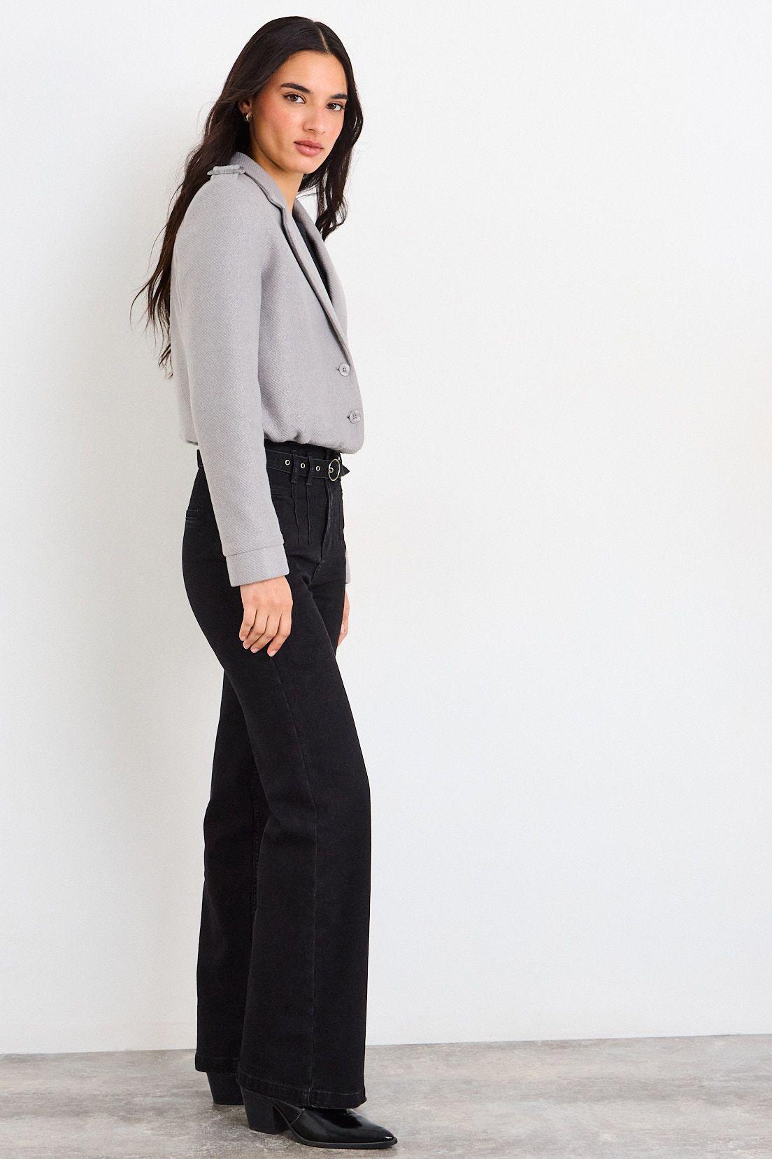 Jeans Liso Negro iO 11320226002102-4