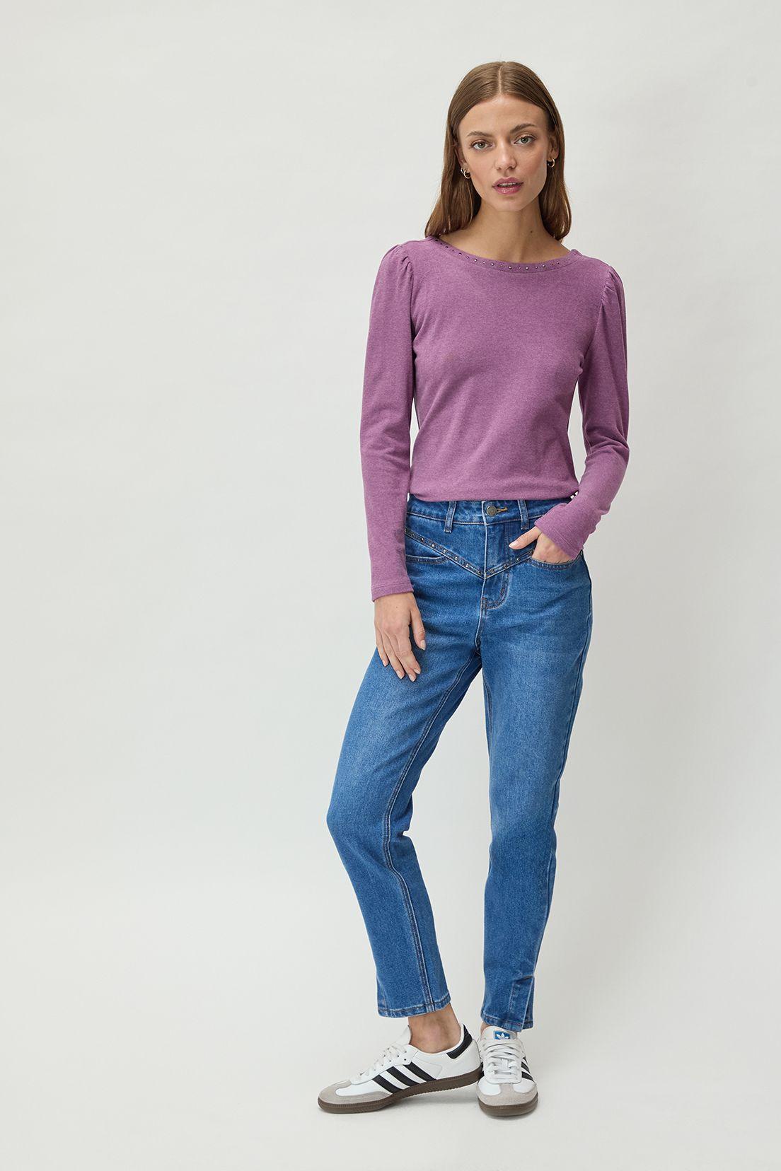 Polera Lisa Morado 14220125057121-4