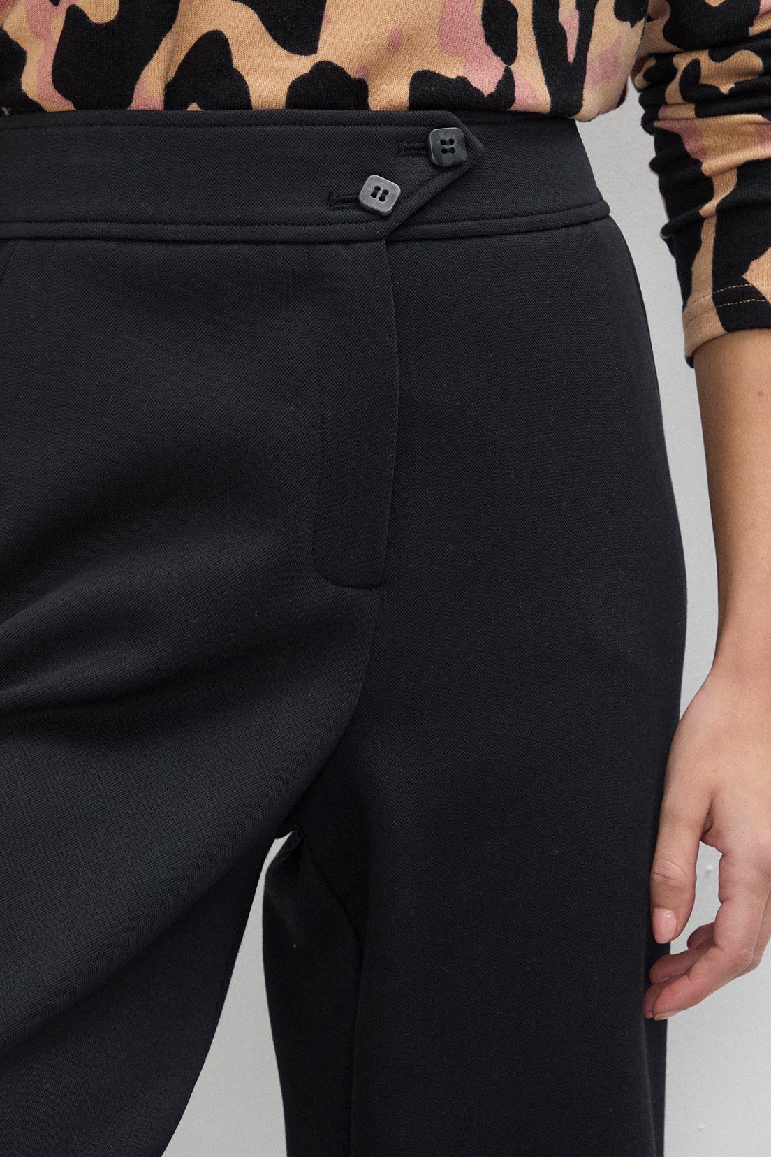 Pantalon Liso Negro 11004125008102-2