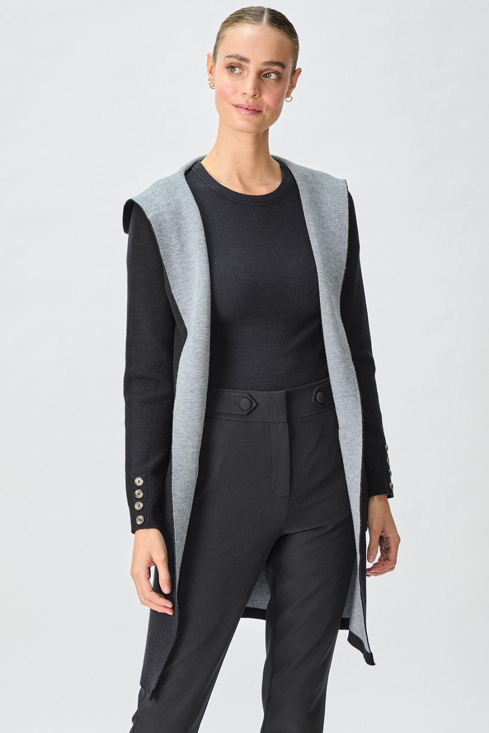 Chaleco Liso Negro 18020125003102-0