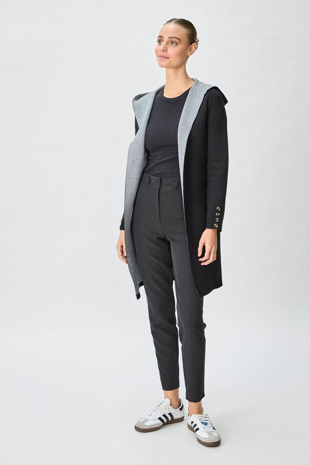 Chaleco Liso Negro 18020125003102-2