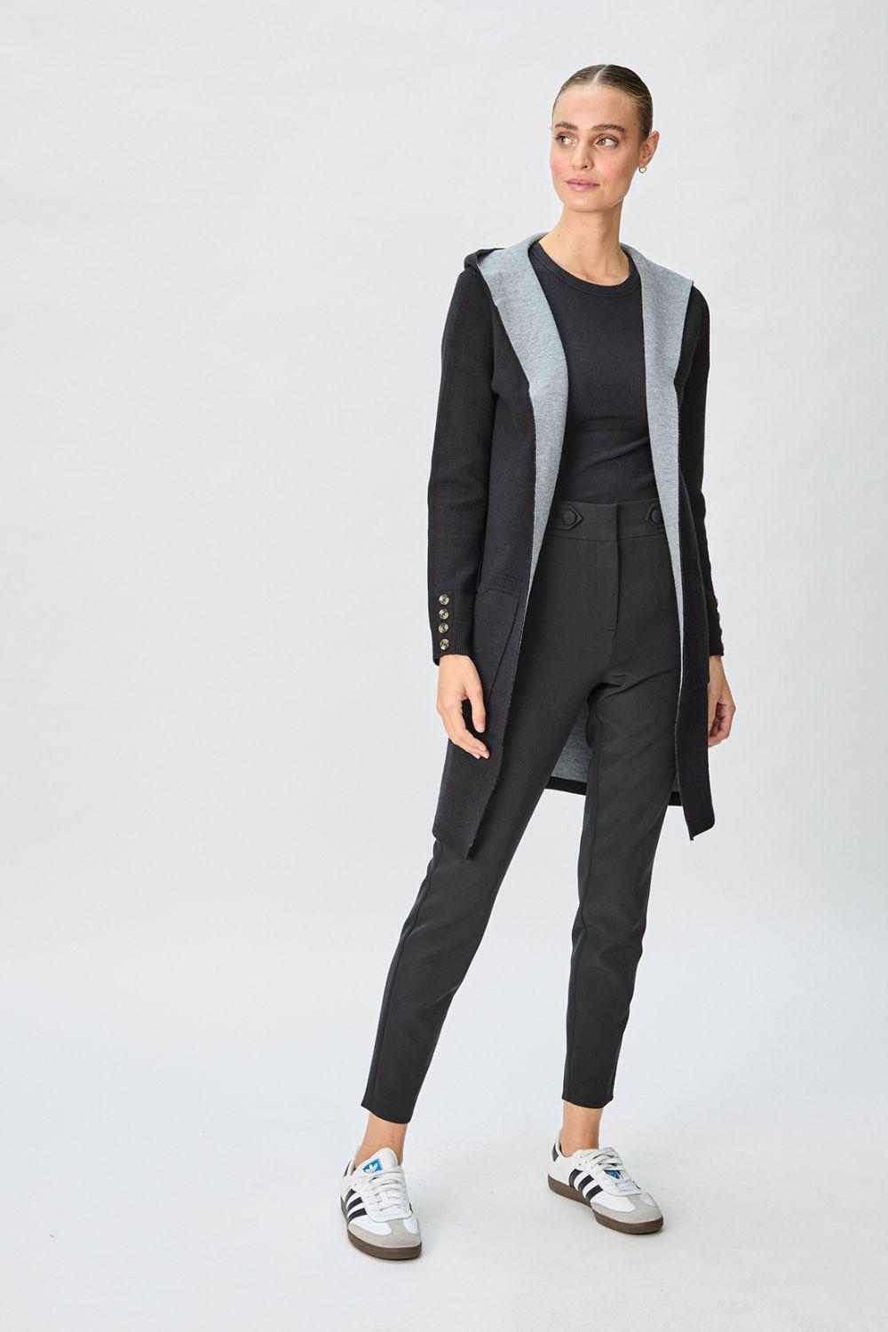 Chaleco Liso Negro 18020125003102-3