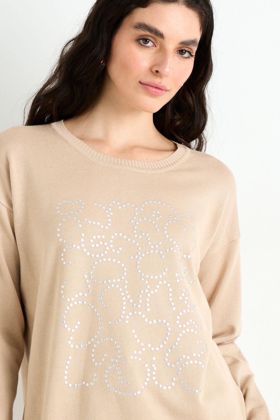 Sweater Liso Beige 18107125005106-1