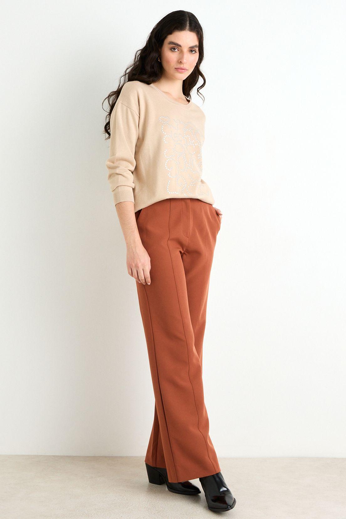 Sweater Liso Beige 18107125005106-2