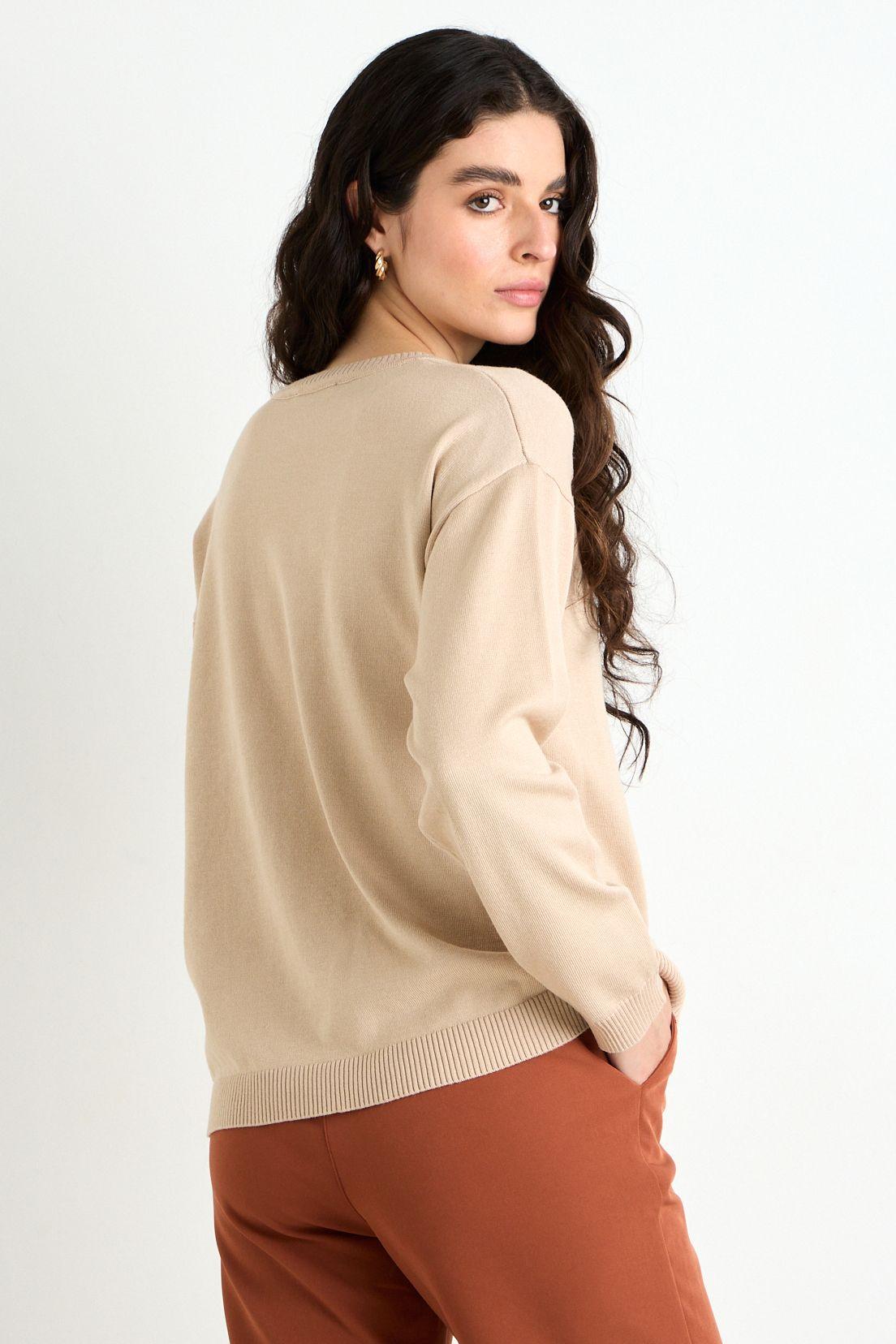 Sweater Liso Beige 18107125005106-3